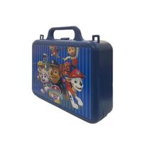 Kit Brinquedo PAW Patrol: Lancheira Maleta + Copo + Toalha