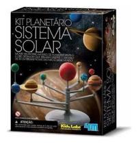 kit brinquedo planetário sistema solar construa pinte 30cm