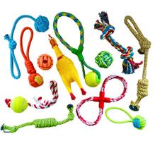 Kit Brinquedos Atacado 12 Mordedores Cães Porte Médio Grande Kit Brinquedos Atacado 12 Mordedores Cães Porte Médio Grande