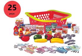 Kit Brinquedos De Faz De Contas Meu Mercadinho