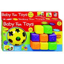 KIT Brinquedos Educativos/Pedagógicos Didáticos Diversão para Bebê Baby Fun + Baby Toys Set - PICAPAU