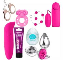 Kit Brinquedos Eróticos Estimulador Casal Prazer Sex Shop
