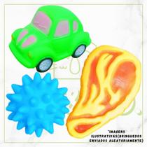 Kit Brinquedos Vinil com Apito Mordedor para Cachorros 2 3 e 5 Unidades