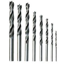 Kit Broca 3 Pontas para Madeira 3 a 10mm 8 Peças