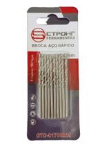 Kit Broca Aco Rapido Hss 2.5mm Para Metal