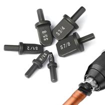 Kit Broca Alargadora Expansora Tubo Cano de Cobre a Alumínio (7/8, 3/4, 5/8, 1/2, 3/8, 1/4) para Furadeira Kit Broca Alargadora Expansora Tubo Cano de Cobre a Alumínio (7/8, 3/4, 5/8, 1/2, 3/8, 1/4) para Furadeira