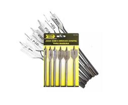 Kit Broca Chata Com 6 Peças FERTAK