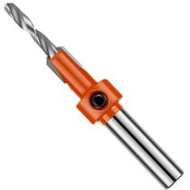 Kit Broca Com Escareador 4Mm X 8Mm Para Rebaixo Em Madeira