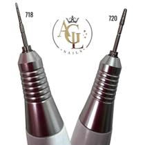 Kit Broca Diamantada 718 e 720 Manicure Nail