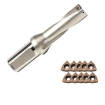 kit broca Tmax 20mm 3xd + 10 insertos wcmt 040208