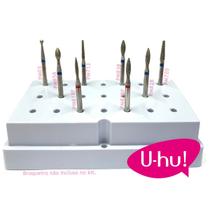 Kit Brocas Diamantadas U-hu Para Iniciantes