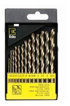 Kit Brocas Hss Aço Rápido Metal 1,5mm A 6,5mm Saga Western