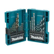 Kit Brocas Madeira / Metal / Alvenaria 21 pcs B-44884 Makita