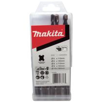 Kit Brocas para Martelete SDS-PLUS Makita D-61678