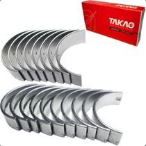 Kit Bronzina Mancal e Biela Casquilho Fixo Movel Gol Parati Fox 1.0 8v 16v At Mi Ea111 1996 A 2008