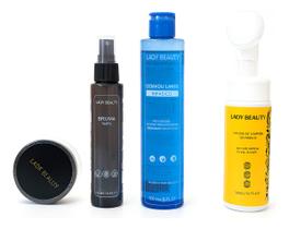 Kit Bruma Mosqueta + Pó + Demaquilante + Mousse De Limpeza