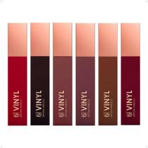 Kit Bruna Tavares Batom Vinílico Bt Vinyl: Sara, Morgana, Livia, Laura, Juliana e Diana