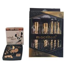 Kit Bruna Tavares Minnie Paleta Sombra+Kit Macrilan Gold