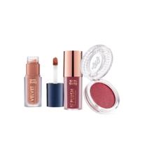 Kit Bruna Tavares Velvet Toffee Plush Bela Shimmer Blush Bali (3 Produtos)