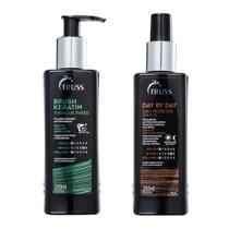 Kit Brush Keratin + Day By Day Truss 250ml Kit Brush Keratin + Day By Day Truss 250ml