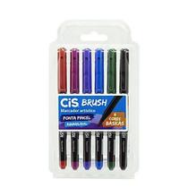 Kit Brush Pen Marcador Artístico Ponta pincel Aquarelável - Cis / WX Gift