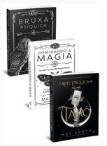 Kit Bruxa Psiquica + Dominando a Magia + A Arte Psíquica do Tarô Kit Bruxa Psiquica + Dominando a Magia + A Arte Psíquica do Tarô