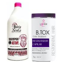 Kit Btox Italiano Escova Detok Violeta Matizador Terapia Kit Btox Italiano Escova Detok Violeta Matizador Terapia