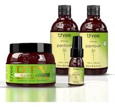 Kit Btx Nanoplastia 500g + Kit Life Manutenção Pantovin