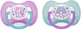 Kit Buba 2 Chupeta Comfort Tamanho 1 Noturna Unicórnio E Arco-Íris (7908103726649) Kit Buba 2 Chupeta Comfort Tamanho 1 Noturna Unicórnio E Arco-Íris (7908103726649)