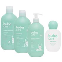 Kit Buba Colônia Shampoo 400ml Condicionador 400ml Sabonete