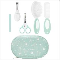 Kit Buba Cuidados Do Bebê Com Estojo Verde