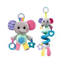 Kit Bubazoo Elefante Pelúcia Treme-treme e Mola Atividades Kit Bubazoo Elefante Pelúcia Treme-treme e Mola Atividades
