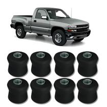 Kit Bucha Amortecedor Silverado Diant/tras 97/2001