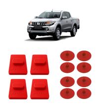 Kit Bucha Anti-ruído Em PU Separador Mola L200 Triton Kit Bucha Anti-ruído Em PU Separador Mola L200 Triton