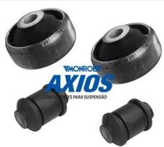 Kit Bucha Balança Da Bandeja New Beetle 1999/2011 Original Axios 011.1249/011.1247