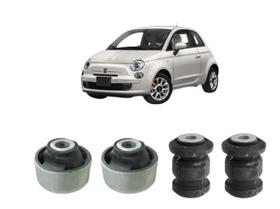 Kit Bucha Bandeja Dianteira Fiat 500 Cinquecento Polones