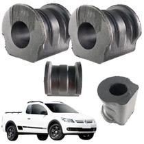 Kit Bucha Barra Estabilizadora Dianteira Saveiro 2010 Diante