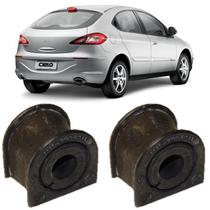 Kit Bucha Barra Estabilizadora Dianteira Traseira Chery Cielo 2010 2011 2012