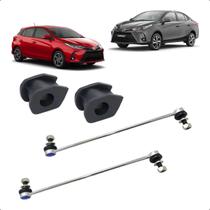 Kit Bucha+Bieleta Dianteira Yaris Automático 2018 até 2025
