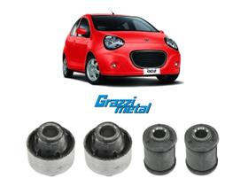 Kit Bucha Borracha Bandeja Balança Leque Geely Gc2 2014 2015