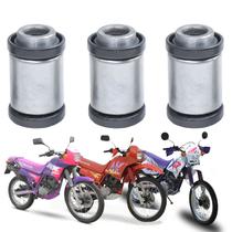 Kit bucha braço pro-link retentor buchas espaçador honda nx150 nx200 xr200r xlr125 Kit bucha braço pro-link retentor buchas espaçador honda nx150 nx200 xr200r xlr125