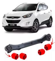 Kit Bucha Braço Reto Tensor Traseiro Hyundai Ix35 em Pu Poliuretano