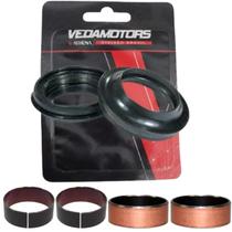Kit Bucha Bronzina Guia Bengala + Guarda Pó Xre300 Tornado
