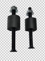 Kit Bucha De Fixação Peso P/ Guidão Oco Honda Yamaha Suzuki