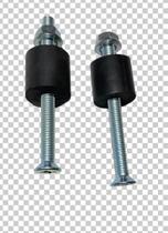 Kit Bucha De Fixação Peso P/ Guidão Oco Honda Yamaha Suzuki