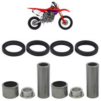 Kit Bucha do Garfo Traseiro e Retentores CRF 150RB 2007 A 2023 10 Peças