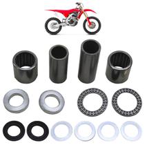 Kit Bucha do Garfo Traseiro e Retentores CRF 250F 2004 A 2009 16 Peças Kit Bucha do Garfo Traseiro e Retentores CRF 250F 2004 A 2009 16 Peças