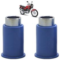 Kit Bucha do Garfo Traseiro YBR 125 2000 2001 2002 2003 2004 2005 2006 2007 2008 6 Peças