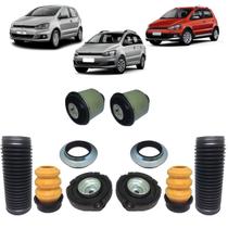 Kit Bucha Eixo Traseiro Coxim Amortecedor Dianteiro Fox Polo Kit Bucha Eixo Traseiro Coxim Amortecedor Dianteiro Fox Polo