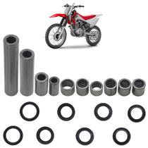 Kit Bucha Garfo Traseiro e Retentores CRF 150F 2003 2004 2005 2006 2007 2008 2009 2010 2011 2012 2013 2014 2015 2016 2017 18 Peças Kit Bucha Garfo Traseiro e Retentores CRF 150F 2003 2004 2005 2006 2007 2008 2009 2010 2011 2012 2013 2014 2015 2016 2017 18 Peças
